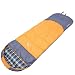 Produktbild 3 Farben Schlafsack Erwachsene Baumwolle Vier Jahreszeiten Camping Schlafsack Umschlag dicker mit"California Style" rutschsicher, orange