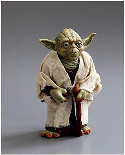 lkw-love Figura de acción Juguetes Modelo Marvel Star Wars Yoda Darth Modelado Escultura Adornos Colección Adulto Niños Juguetes Niños Regalos 13 cm Decoración de Estatua de Juguete