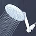 SHOWERME Rainfall Shower Head – High-Pressure Luxury with Water Saver - 9-Inch Extra-Large Head - Easy, Tool-Free Installation - White