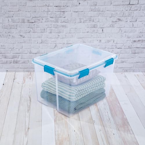 Sterilite Gasket Storage Box with Lids for Home & Office, 80 Quart, 8-Pack - image 7