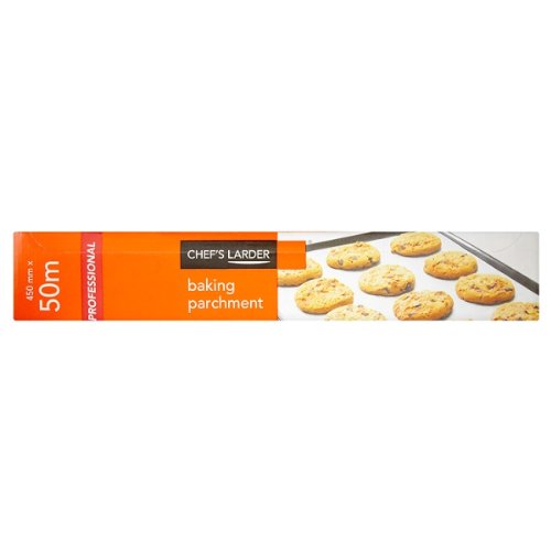 Chef's Larder Baking Parchment Professional 450mm x 50m, Silver