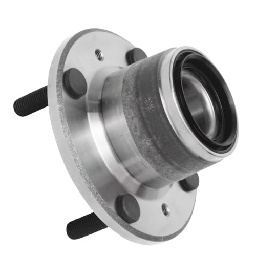 Image of Detroit Axle - Rear Wheel Bearing & Hub Assembly Replacement for Mitsubishi Galant Dodge Eagle 2000 GTX (Non-ABS Models) - 2pc Set