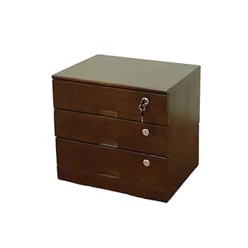 Amazon.co.jp: オスマック(OSMAC) チェスト 収納 3段 全段鍵付き