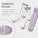 Balabala Ruffle Socks for Girls 3 Pack Animal Warm Cute Seamless Kids Socks for 3-11 Years Funny Fashion Comfort