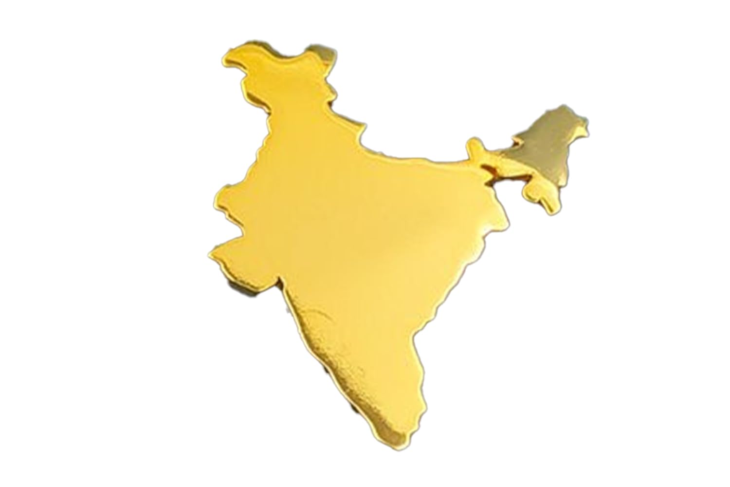 India Map Magnetic Lapel Pin | Set of 5, Brass & Elegant, Show Your Roots & Love for India | Perfect Patriotic Accessory & Conversation Starter | A Unique Gift!-image-15