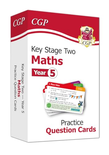 New KS2 Maths Practice Question Cards - Year 5: ideal for catch-up and learning at home (CGP KS2 Maths)