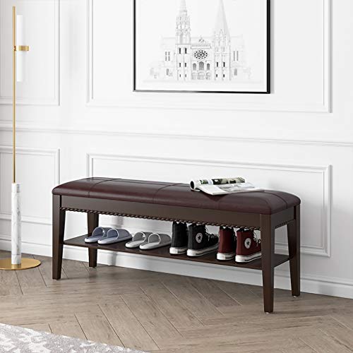 Tabouret long pour entrée afin de simplifier l'organisation de vos chaussures