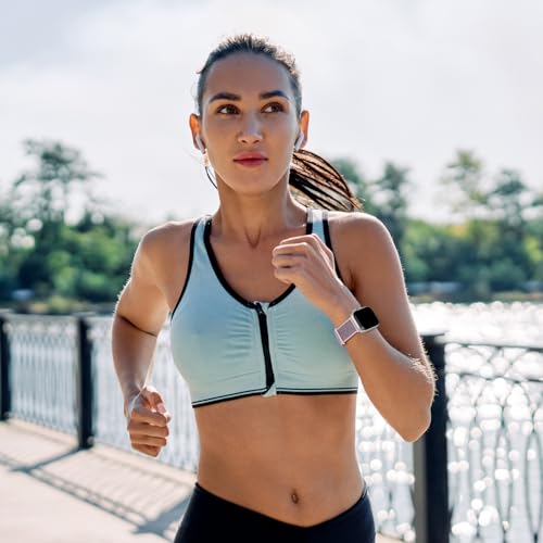 6 Pack Sport Nylon Loop Band Compatible with Apple Watch Band 38mm 40mm 41mm 42mm 44mm 45mm 46mm 49mm for Women Men, Adjustable Breathable Braided Straps for iWatch Series 11/10/9/8/7/6/5/4/3/SE/Ultra by Honeystraper - Used condition - Image 3