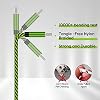 Teyssor Cable USB C 10 pies 5 unidades Trenzado de Nylon USB A a Tipo C Cable de Carga Rápida Compatible con Samsung Galaxy S24 S23 S22, Note 20 10 9 8, Moto G7 G8 6