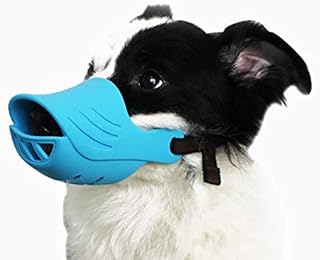 Amazon Co Jp 犬用マズル 口輪 ブルー マズル 口輪 首輪 ハーネス リード ペット用品