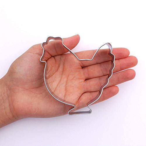 Chicken Farm Animal, Sweet Cookie Crumbs Cookie Cutter, Stainless Steel, Dishwasher Safe #TOP1