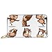 Produktbild JHGFG Mode Handtasche Reißverschluss Brieftasche Vektor Cartoon Illustration Eule Charakter Unterschiedliche Telefon Kupplung Geldbörse Abendkupplung Blockieren Leder Brieftasche Multi C.
