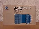 camera minolta x-370  Minolta 28-85MM F3.5-4.5 MD ZOOM. Bedienungsanleitung / Owner\'s Manual