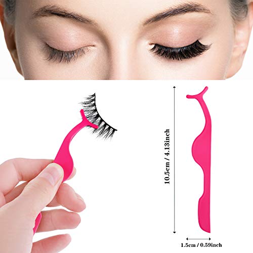 image for Elcoho 30 Pieces False Eyelashes Applicator Tool Stainless Steel Eyela