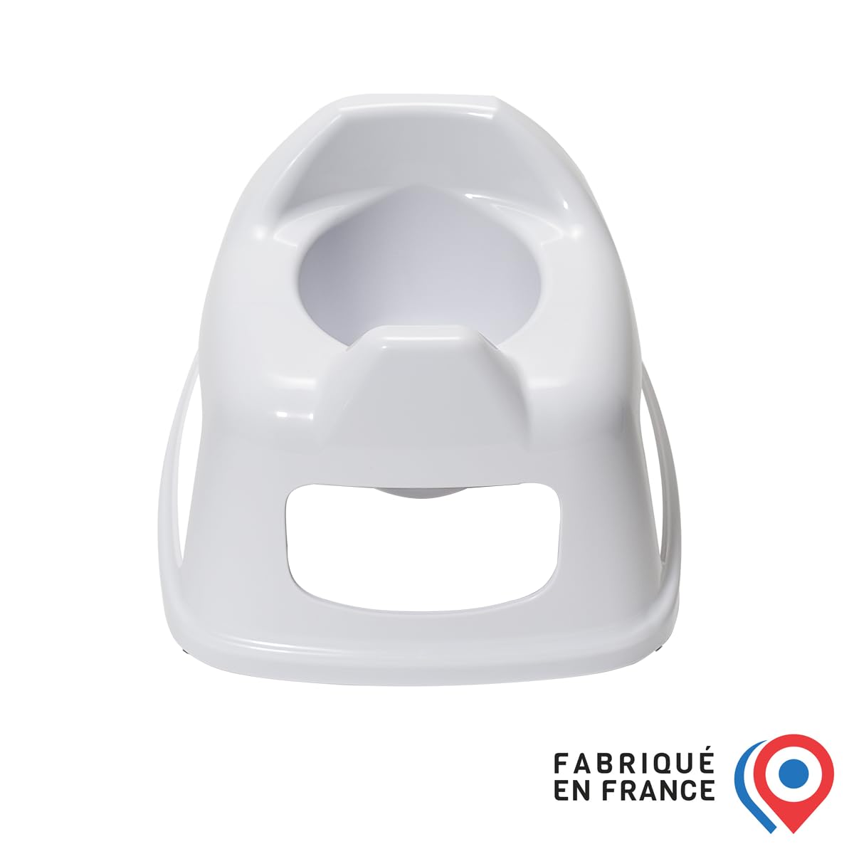 Set WC per bambini - Vasetto per bambini + Riduttore WC per bambini + Pedana - Resistente agli schizzi confortevole antiscivolo - Imparare la pulizia (bianco)