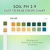 Soil pH Test Kit,125 Soil pH Test Strips (3-9 Range) Quick & Accurate Soil Testing Paper for Gardens Lawns Farms Grass Flower Vegetable Compost Plants