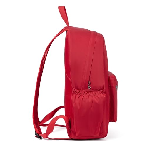 Image of AOTIAN 17-Inch Water-Resistant Nylon Backpack, Durable Lightweight School Bookbag, Daypack for College, Work, Hiking & Travel