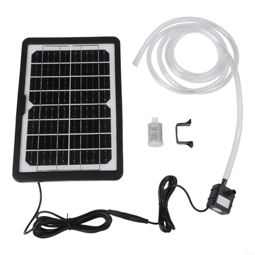 Pompe solaire à double sortie 240 l/h avec panneau orientable 6W - 6