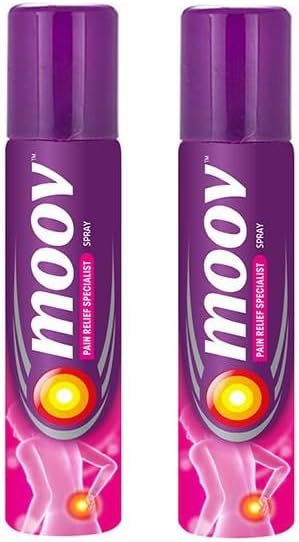 Moov Pain Relief Spray 35g - Fast-Acting Relief for Muscle and Joint Pain (Pack of 2)