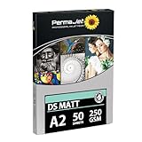 Permajet Double Sided Matt Photo Paper 250gsm A2 Pack 50 [APJ24145]