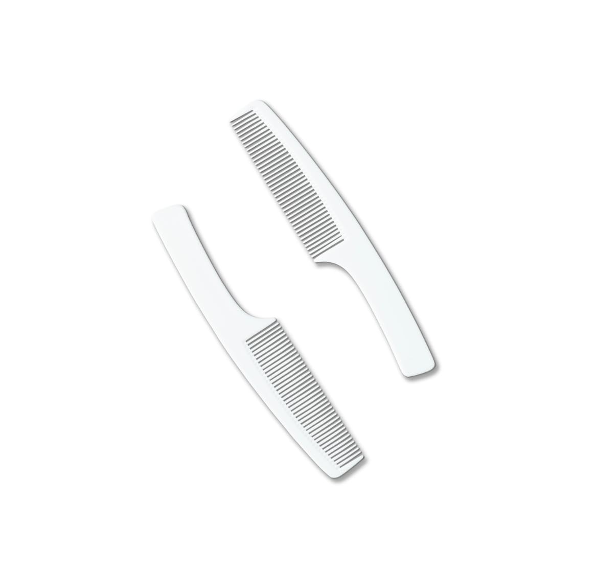 Zodiac Professional Hair Cutting Combs, White Plastic, Set of 2-image-17