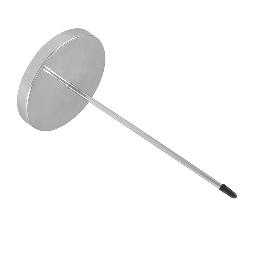 Safe Memo Holder Spike Stick for Bill Receipt Note Paper Order Office Desk, silver - Image 3
