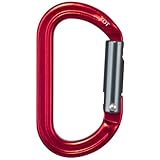 FIXE - Mosquetón Auxiliar Xot de Aluminio 7075 con Cierre Keylock - Ligero y Práctico para Equipamiento Auxiliar - Resistencia 8 kN - Color Rojo