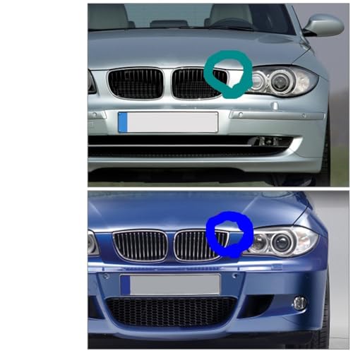 Calandre voiture double lamelles pour remplacer une grille usée E87 - 6