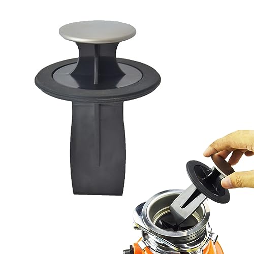 3.07-3.15 Inch Garbage Disposal Scraper, Disposer Tool Strainer Garbage Disposal Plunger,Garbage Disposal Food Scraper/Stopper/Strainer with Kitchen Sink Drain Splash Guard