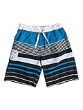 Braguero interior Quiksilver YG Stripe VL Youth 17 - Bañador para niño, diseño YG Stripe Hawaiian Ocean, Talla XL/16