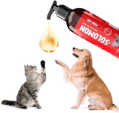 Solomon Fish Oil Kedi ve Köpekler için Omega 3 ve 6 İçerikli Balık Yağı - Kedi ve Köpekler İçin Tüy ve Genel Sağlık Destekleyici - Görsel 5