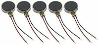 Vista 2 de 5X DC Micro Botón plano Moneda Vibrador Vibrador Motores 3V 10MM*2.7MM Parte Accesorios