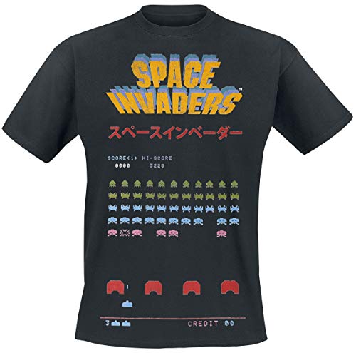 T-shirt Space Invaders de Bioworld, une idée cadeau idéale pour les fans de jeux vintage