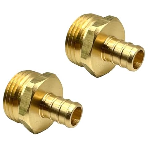 GRIDTECH Brass Garden Hose Adapter Cover