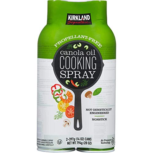Kirkland Signature Canola Oil Cooking Spray 2-397g (14 oz) Cans