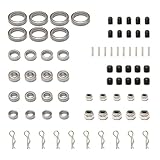traxxas summit 1/10 dimensions Assortimento di chiusure versatili: fornisce hardware M2.5 e m3 più clip a R per il fissaggio sicuro di vari componenti sul veicolo
