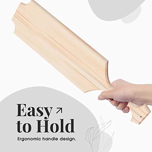 Sorority Paddle 18" Inch, Greek Fraternity Wood Paddle, Unfinished Pine Wooden Paddle, 1Pack #TOP2