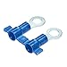 Panduit PV14-56RB-2K Reel Smart System Ring Terminals, Vinyl Insulated, Funnel Entry, 16 - 14 AWG Wire Range, Blue, 5/16" Stud Size, 0.03" Stock Thickness, 0.170" Max Insulation, 0.46" Width, 0.33" Center Hole Diameter, 1.06" Length (2000 Pieces Per Reel)