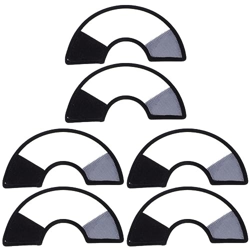 balacoo 3sets Hamster Collar Ring Protective Pet Neckband Fashionable Hamster -Pecking 2pcs*3