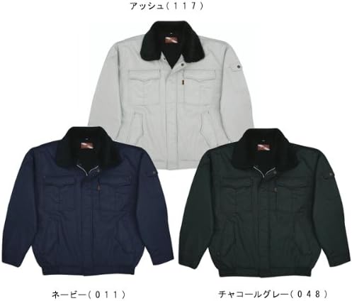 Amazon.co.jp: 自重堂 98070 防寒ブルゾン【Mr.JIC】 M アッシュ(117