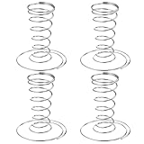 4 Stück Edelstahl Eistütenhalter - Platzsparender Eiscreme Ständer Für Zuhause Ideal Für Waffeln Und Sushi-Rollen Leicht Zu Reinigen Und Pflegeleicht