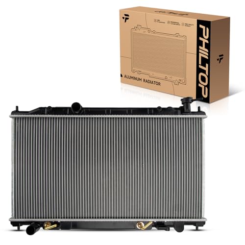 Image of PHILTOP Car Radiators Compatible with 2002-2006 Altima 2.5L CU2414