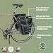 Vaude Aqua Back Plus Hinterradtasche, black, Einheitsgröße