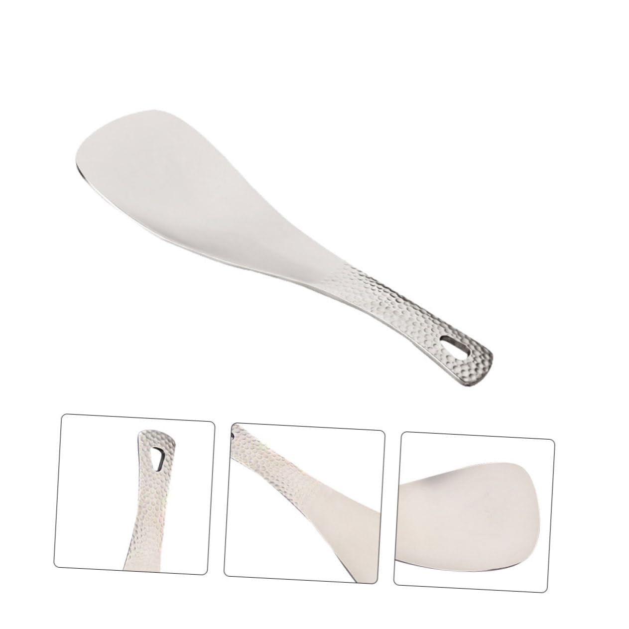 ifundom 4 Stück Löffel für Outdoor Camping Multifunktionale Leichte und Robuste Campingbesteck mit Ergonomischem für Reisen und Suppen Hochwertigem Gefertigt Rostfrei und Langlebig