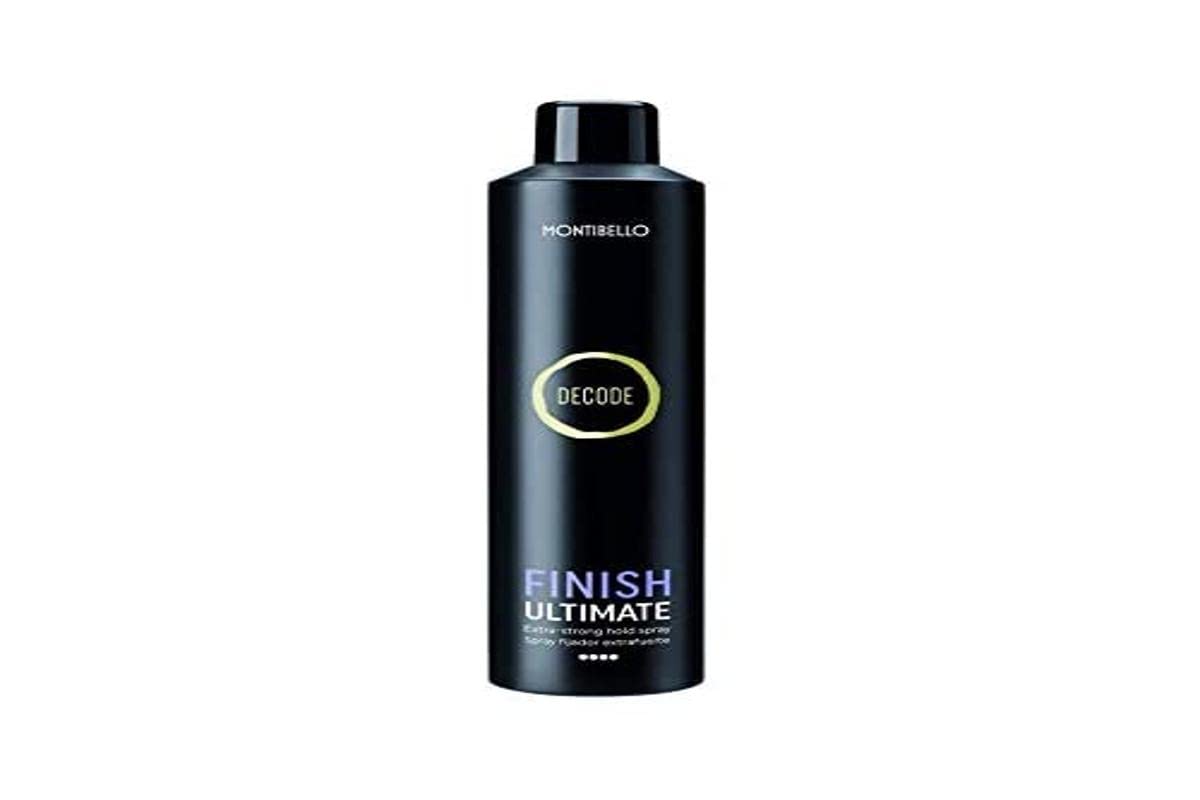 Montibello E001-19P-006087 Beauty Care Decode Finish - Ultimate - Spray Fijador Extrafuerte 400 Ml For Adults, Ideal For Long-Lasting Everyday Fragrance Wear, 400 Ml