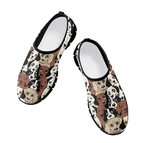 Mens Walking Sneakers Funny Print Tennis Shoes for Men Slip On Shoes4