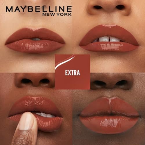 Image of Maybelline New York Superstay Vinyl Ink Liquid Matte Lipstick - Extra, Instant Shine & Transfer Proof. Superstay Vinyl Ink Liquid Lipstick Last Up To 16 Hours, Enriched With Vitamin E & Aloe | 4.2Ml