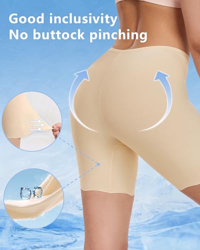 Smooth Loose Fitting Anti Chafing Shorts for Under Dresses Women Slip Shorts Seamless Boyshorts Panties3