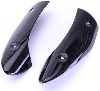 Bestem CBTR-STREET-HSD Carbon Fiber Exhaust Heat Shields for Triumph Street Triple 2008 - 2011