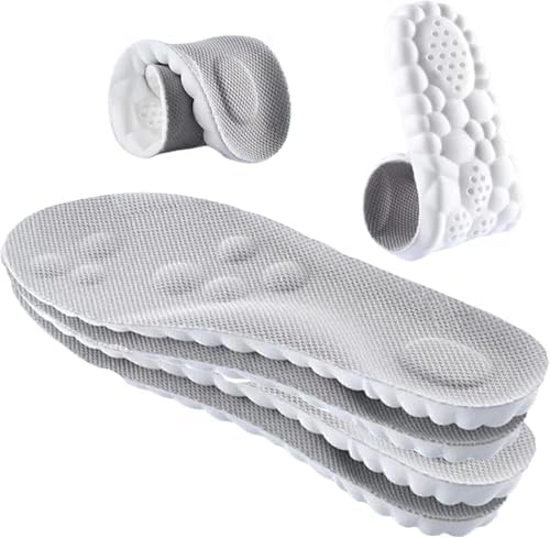 3 Pares Palmilha Ortopédica 4D Anatomica, palmilha tenis, 41-42